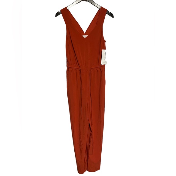 NWT Athleta Red Jumpsuit Size 0 - Picture 1 of 8